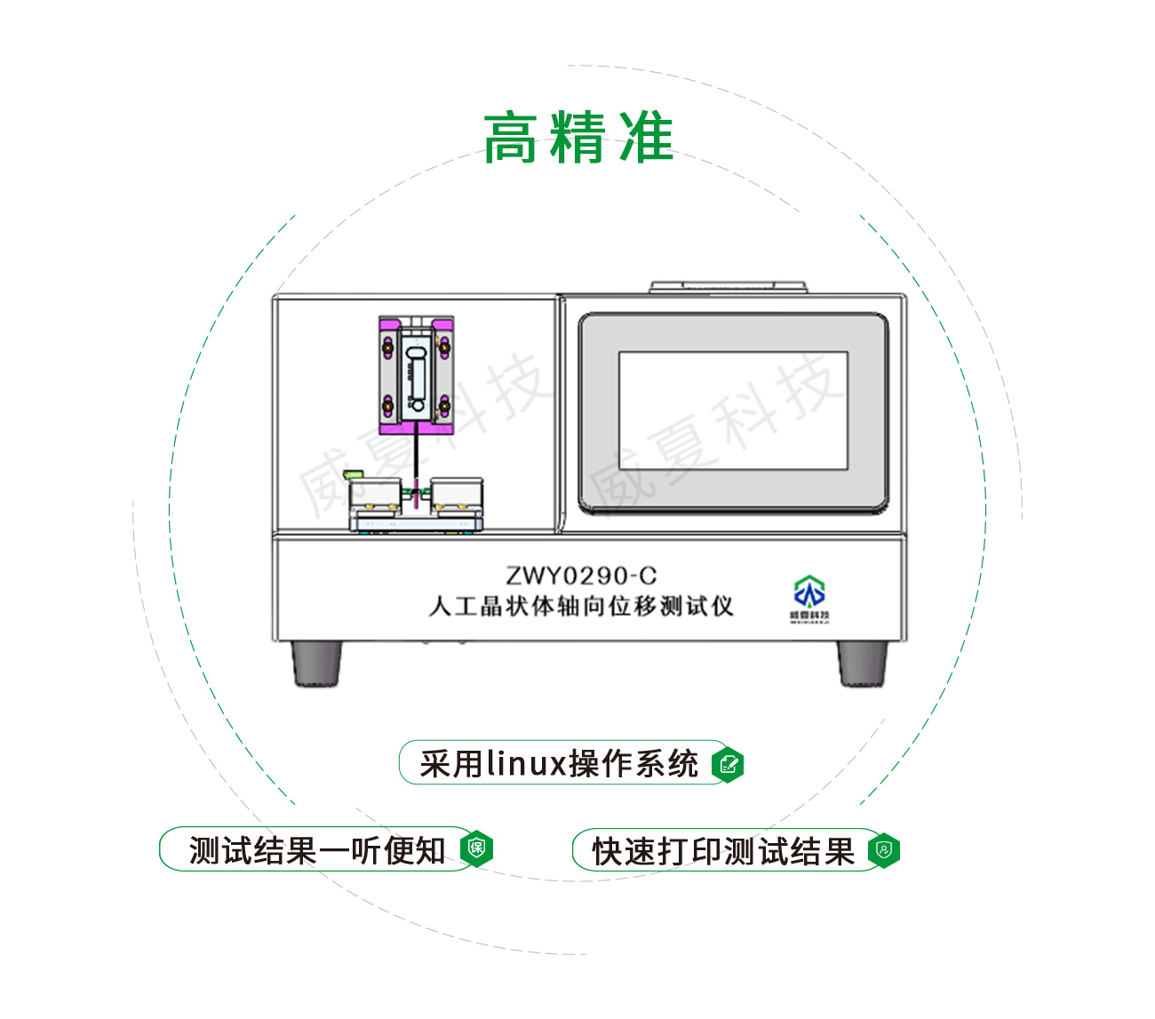 YY0290人工晶狀體軸向位移測試儀